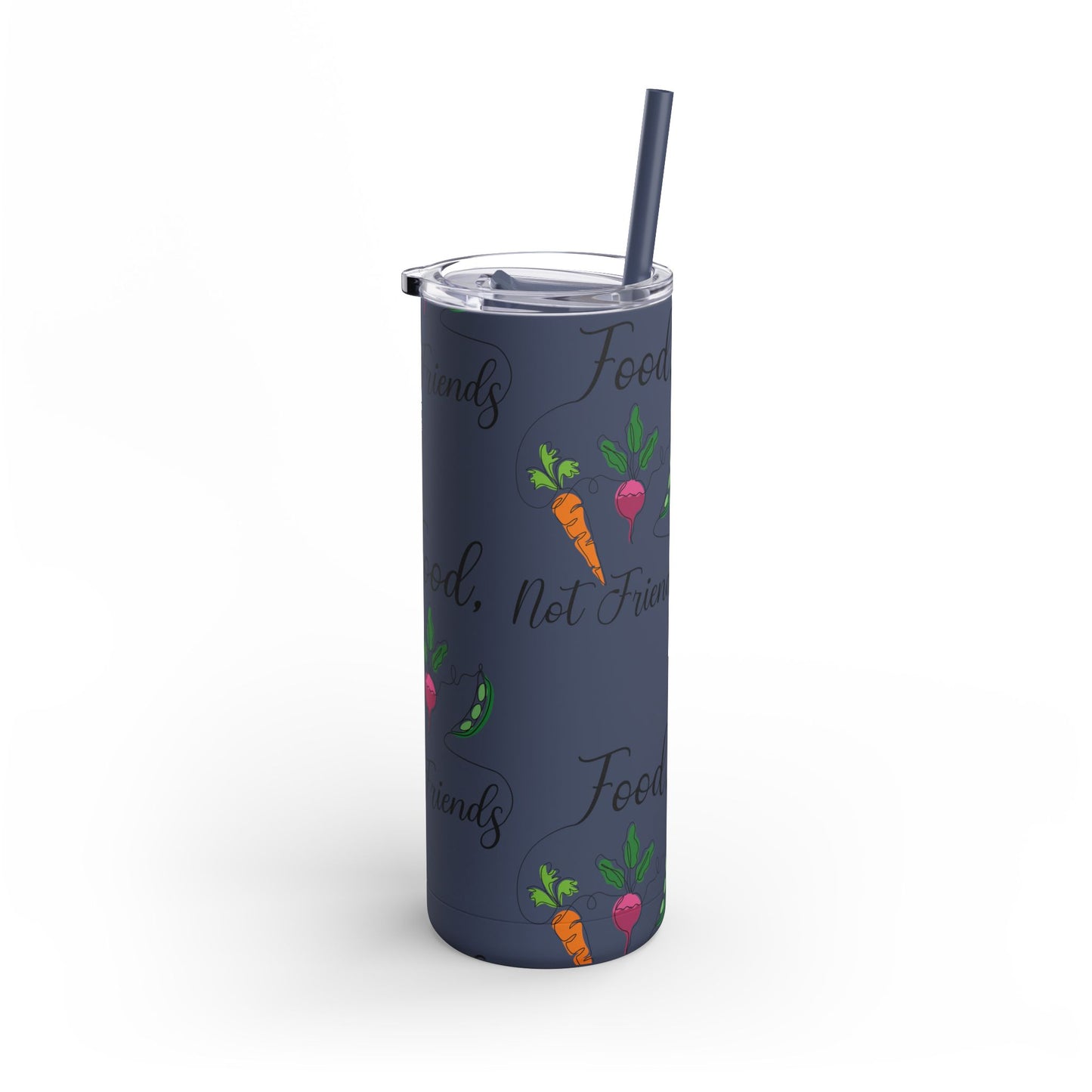 Maars Maker Skinny Matte Tumbler, 20oz - Vegan Design