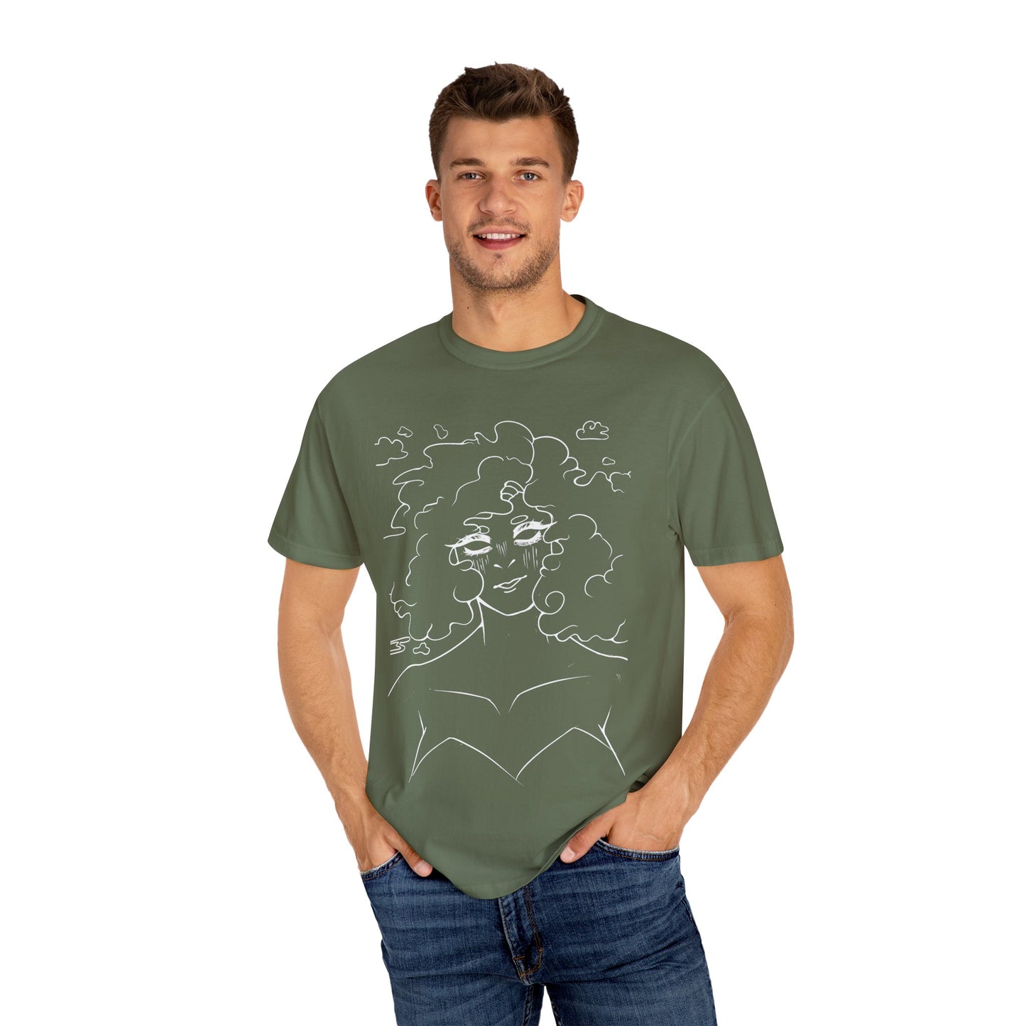 Copy of Copy of Unisex Garment-Dyed T-shirt - Air Girl