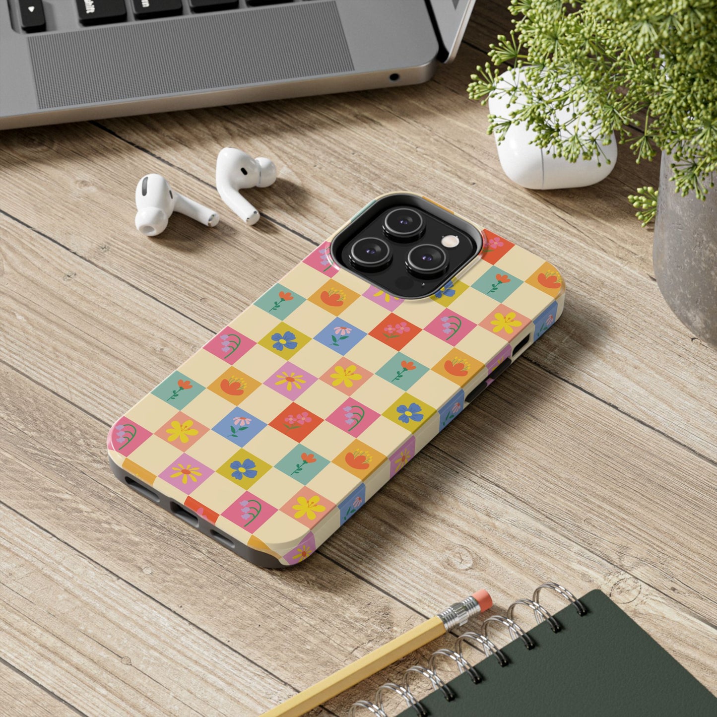 Tough Phone Cases - Flower Pattern