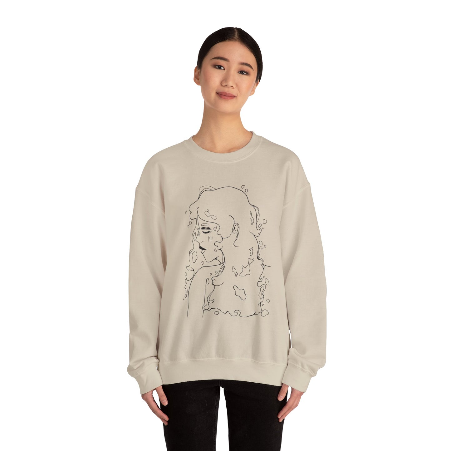 Unisex Heavy Blend™ Crewneck Sweatshirt - Water Girl