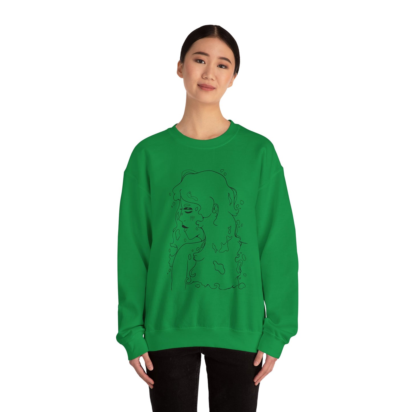 Unisex Heavy Blend™ Crewneck Sweatshirt - Water Girl