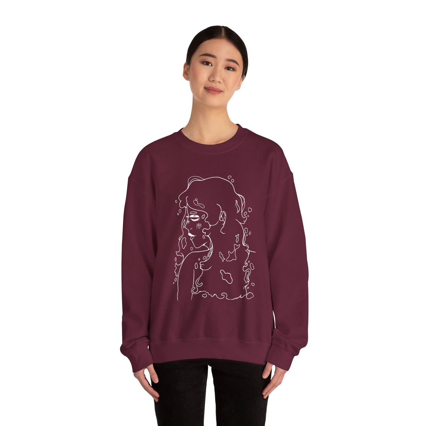 Copy of Unisex Heavy Blend™ Crewneck Sweatshirt - Water Girl
