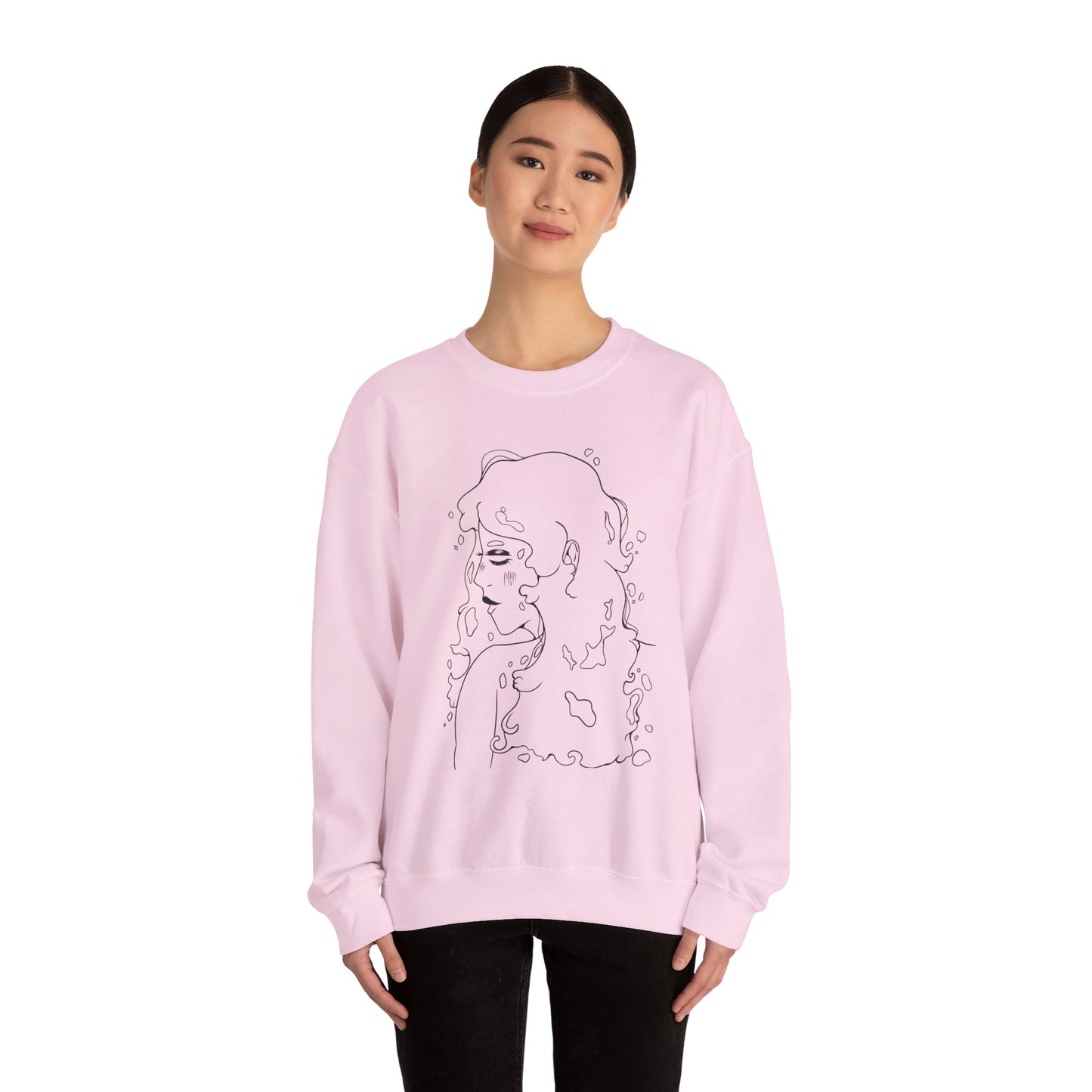 Unisex Heavy Blend™ Crewneck Sweatshirt - Water Girl