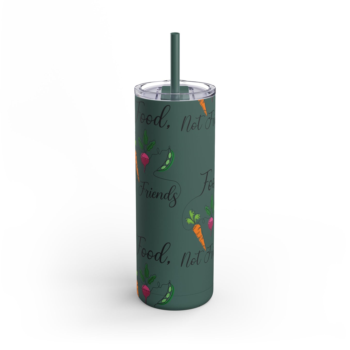 Maars Maker Skinny Matte Tumbler, 20oz - Vegan Design