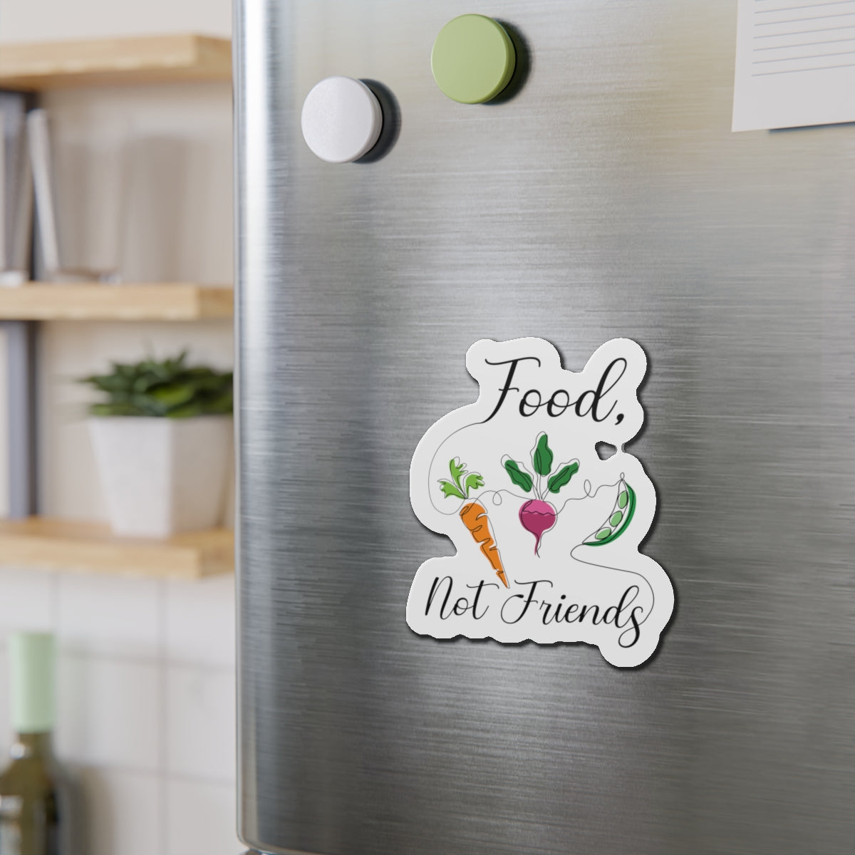 Die-Cut Magnets - Vegan design