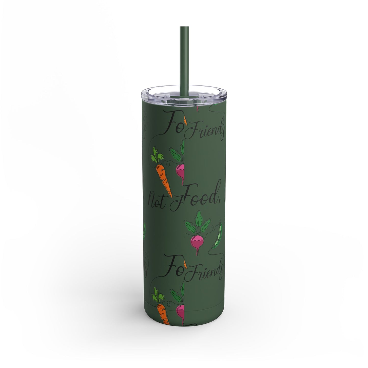 Maars Maker Skinny Matte Tumbler, 20oz - Vegan Design