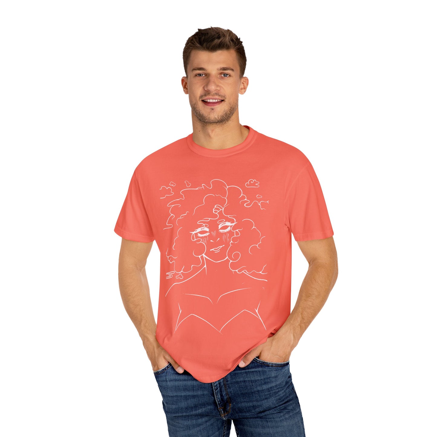 Copy of Copy of Unisex Garment-Dyed T-shirt - Air Girl