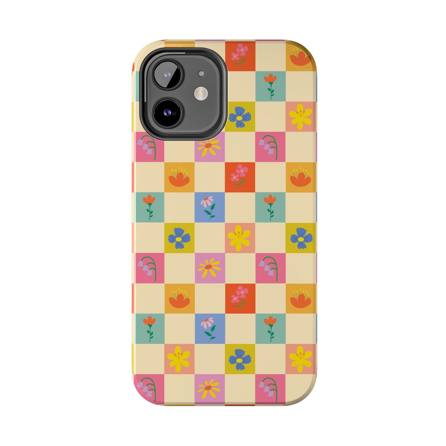 Tough Phone Cases - Flower Pattern