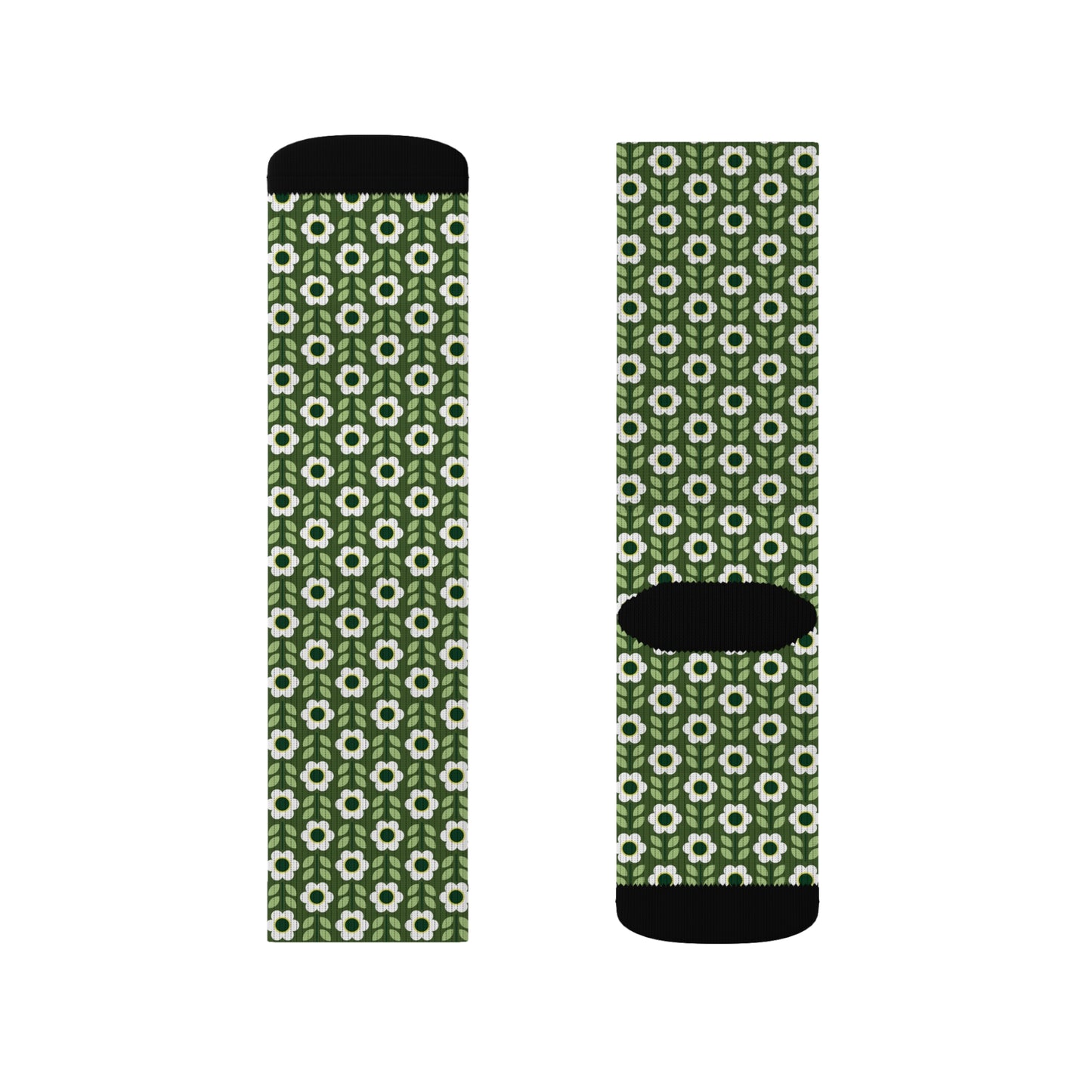 Sublimation Socks - Daisy Maze