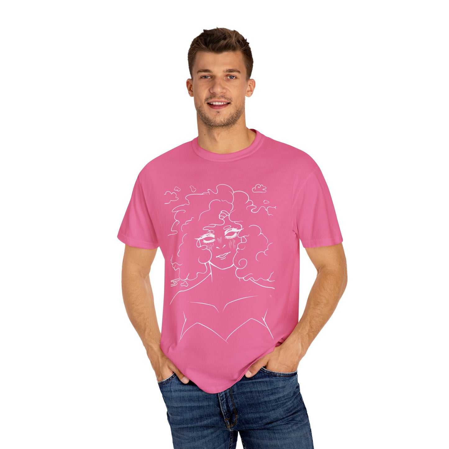 Copy of Copy of Unisex Garment-Dyed T-shirt - Air Girl