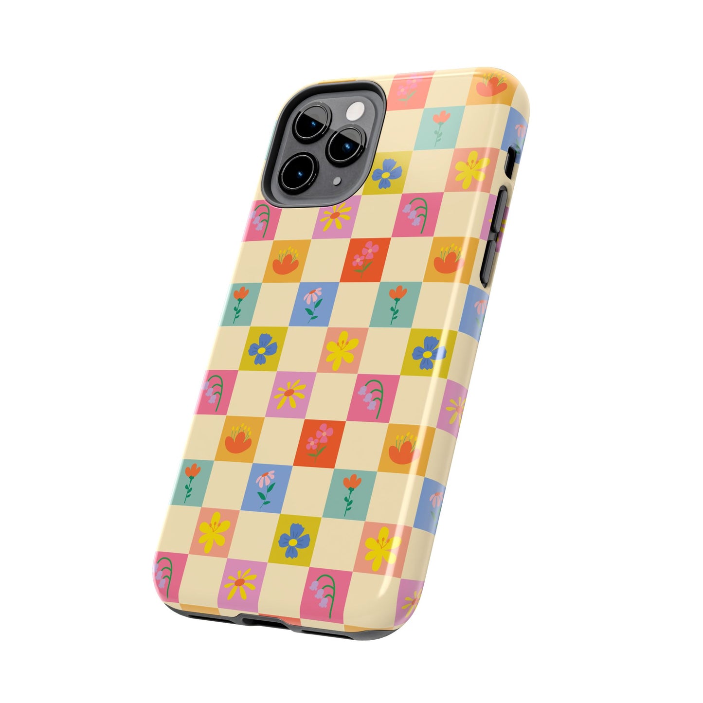Tough Phone Cases - Flower Pattern