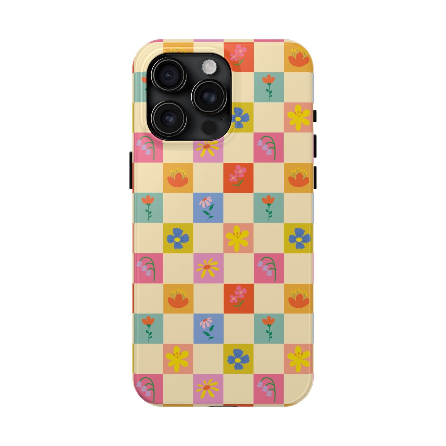 Tough Phone Cases - Flower Pattern