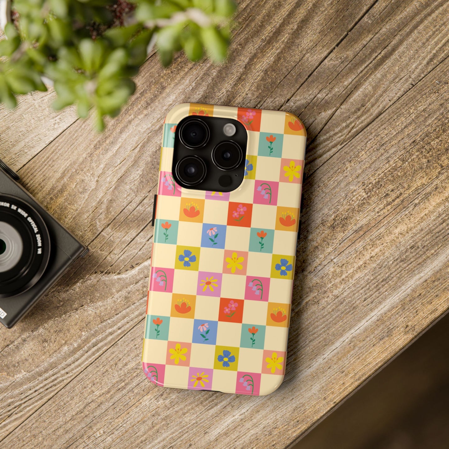Tough Phone Cases - Flower Pattern