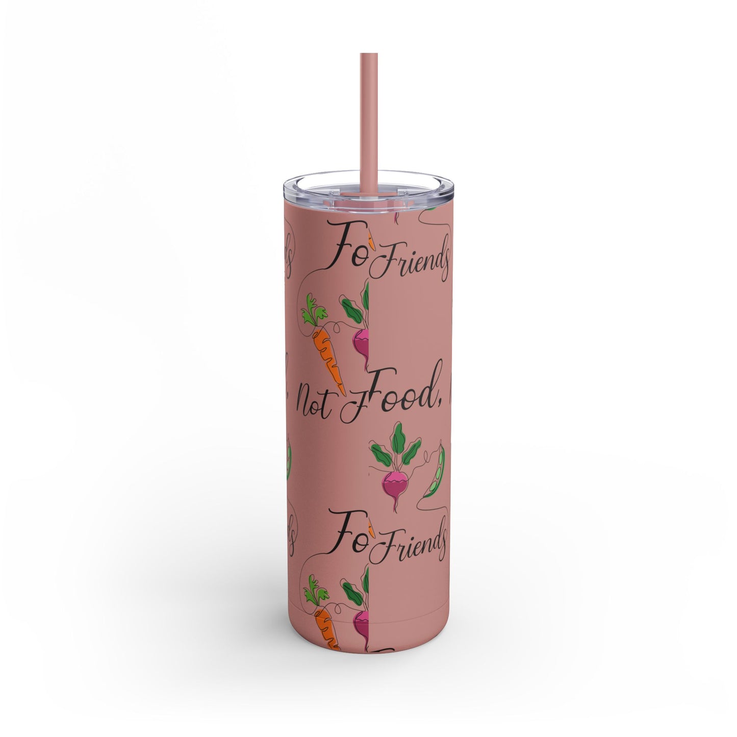 Maars Maker Skinny Matte Tumbler, 20oz - Vegan Design