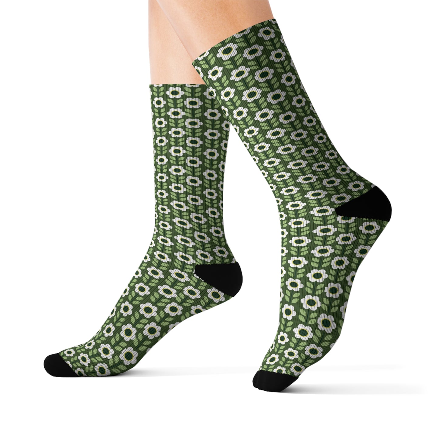 Sublimation Socks - Daisy Maze