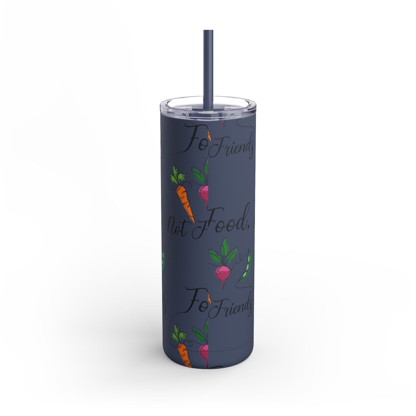 Maars Maker Skinny Matte Tumbler, 20oz - Vegan Design