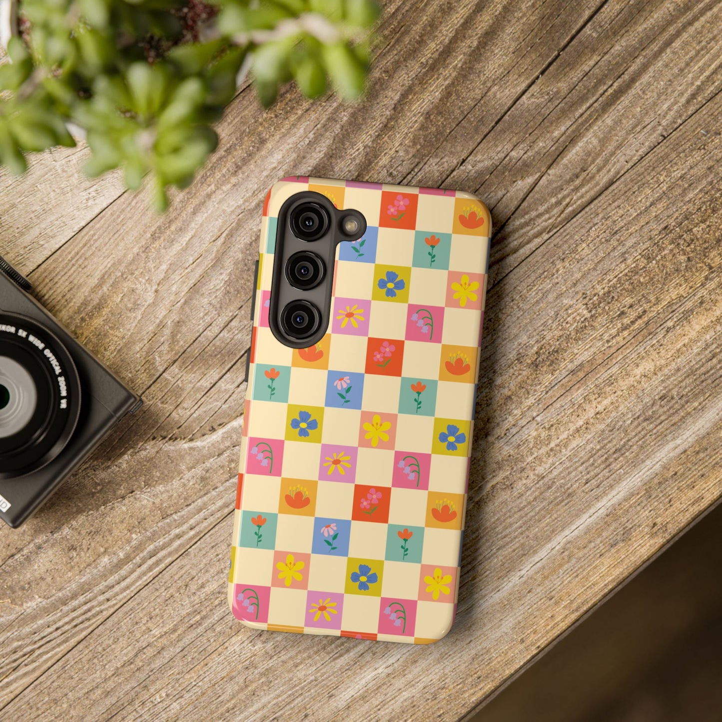 Tough Phone Cases - Flower Pattern