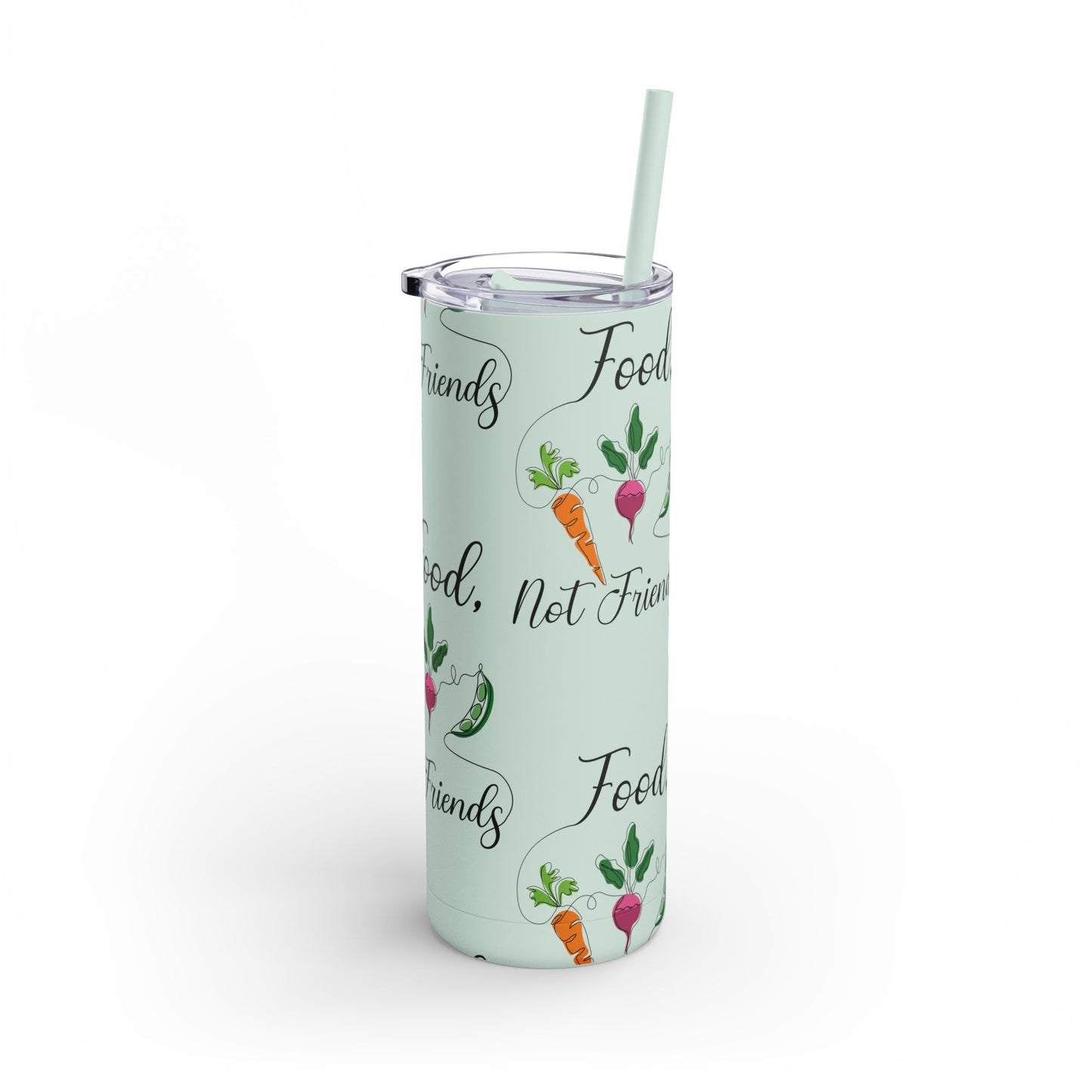 Maars Maker Skinny Matte Tumbler, 20oz - Vegan Design