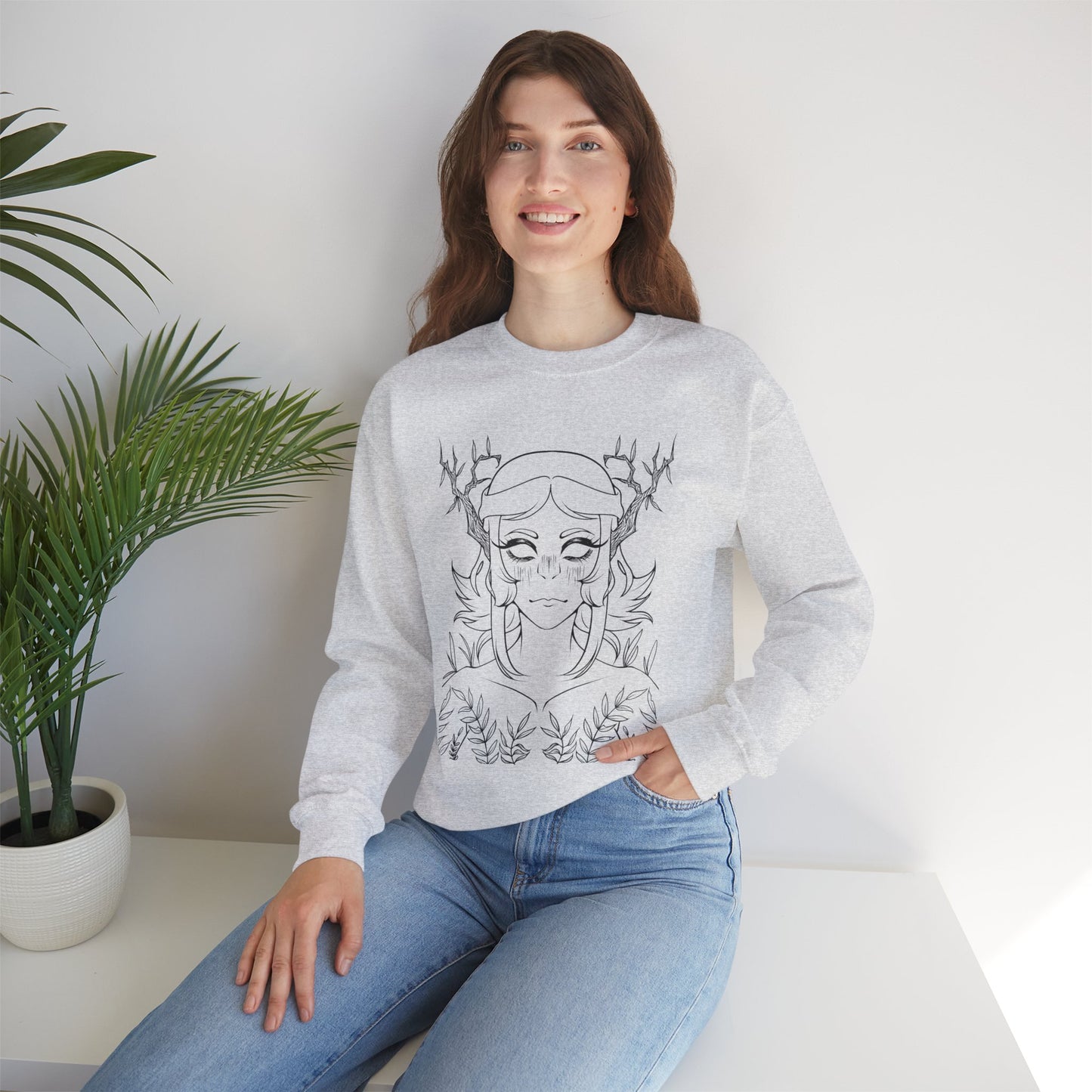 Copy of Unisex Heavy Blend™ Crewneck Sweatshirt - Earth Girl
