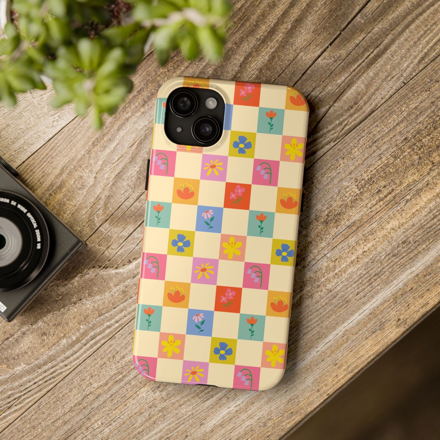 Tough Phone Cases - Flower Pattern