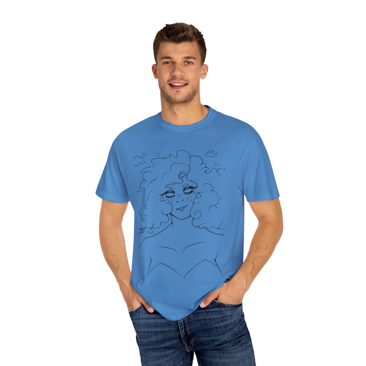 Copy of Unisex Garment-Dyed T-shirt - Air Girl