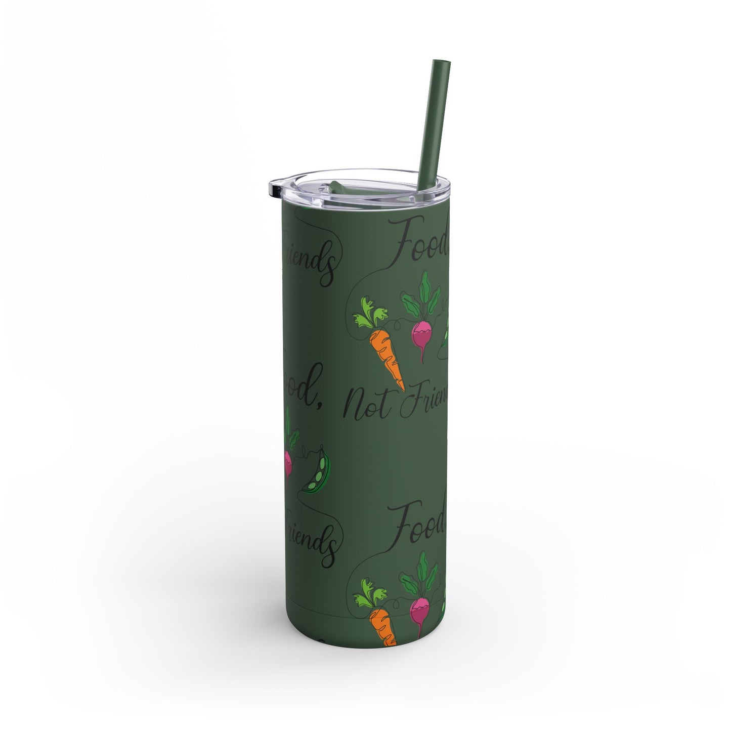 Maars Maker Skinny Matte Tumbler, 20oz - Vegan Design