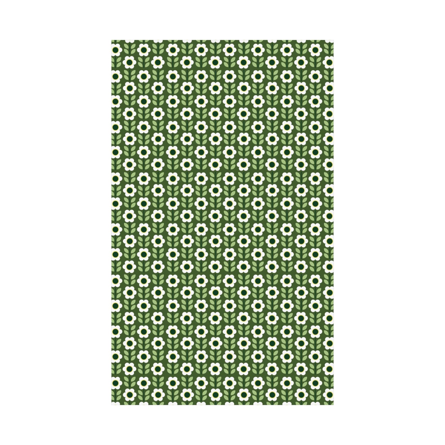 Matte Vertical Posters - Daisy Maze