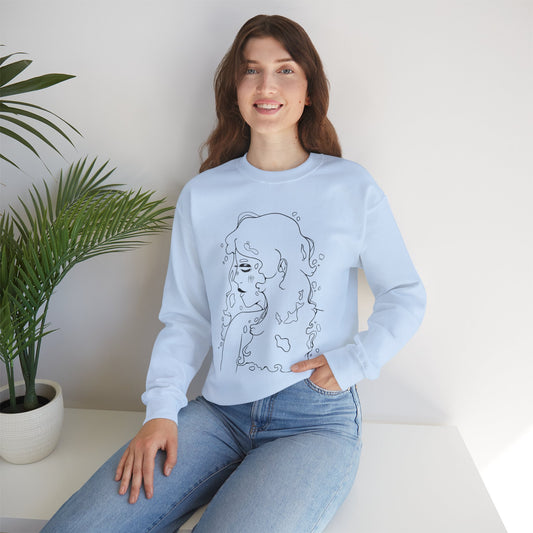 Unisex Heavy Blend™ Crewneck Sweatshirt - Water Girl