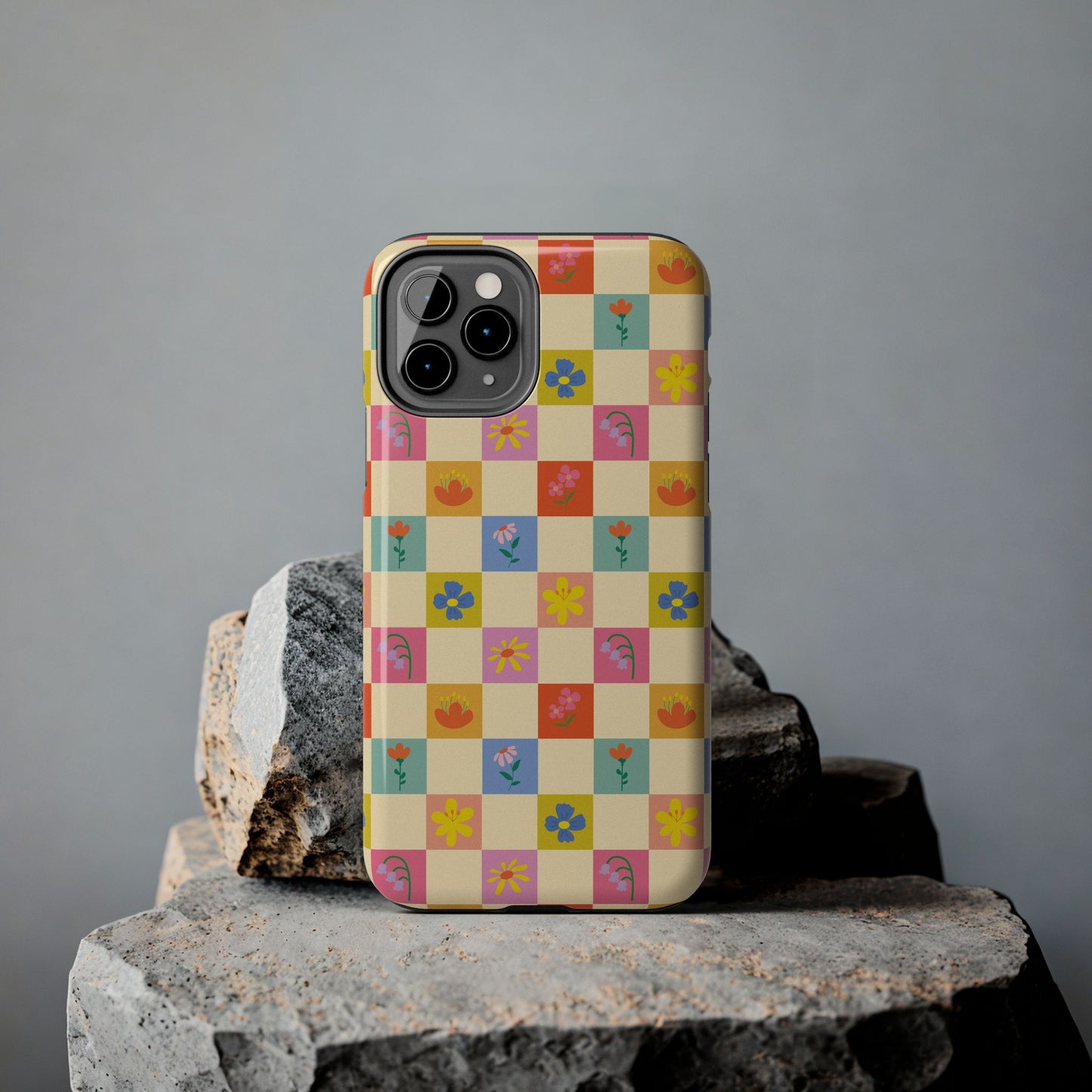 Tough Phone Cases - Flower Pattern