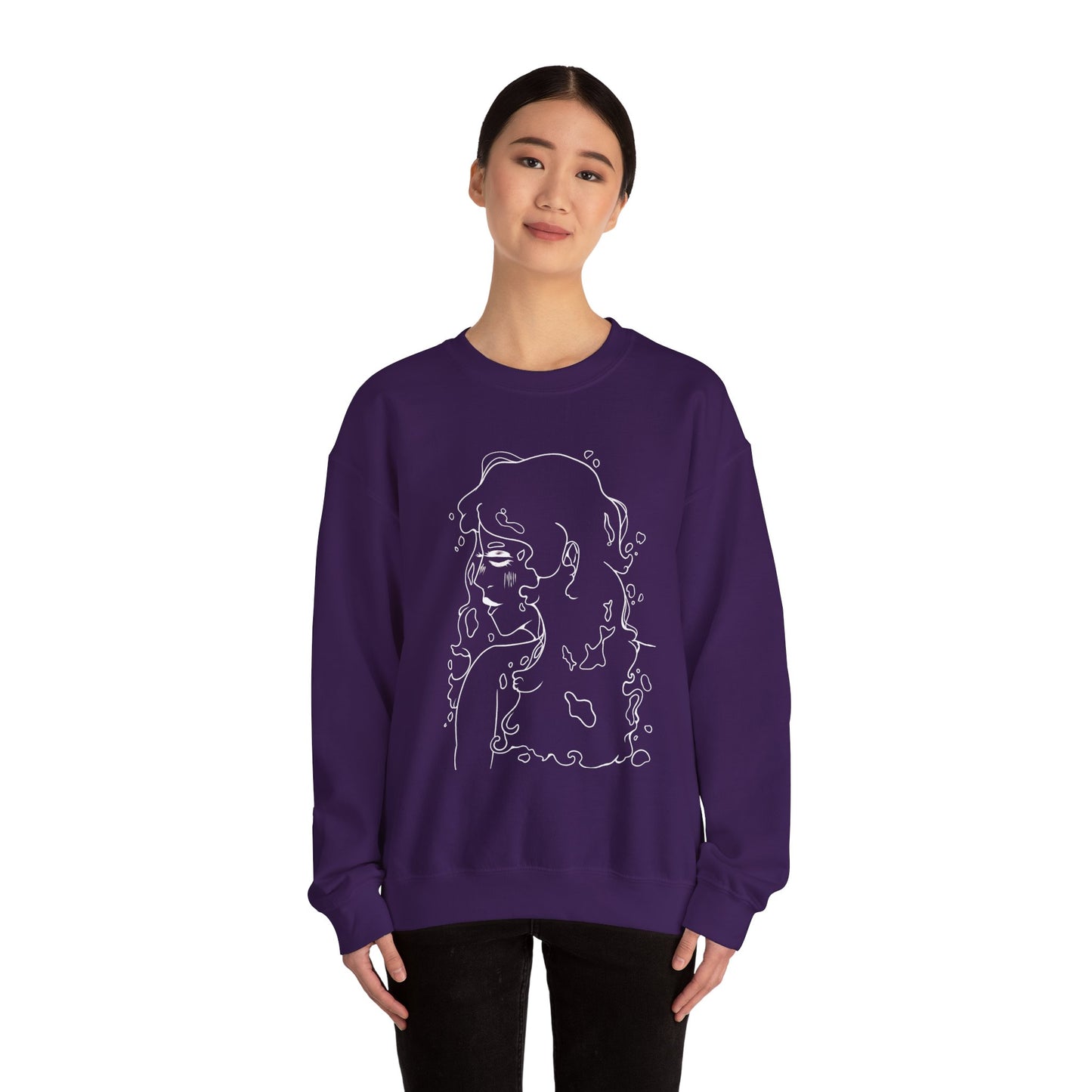 Copy of Unisex Heavy Blend™ Crewneck Sweatshirt - Water Girl