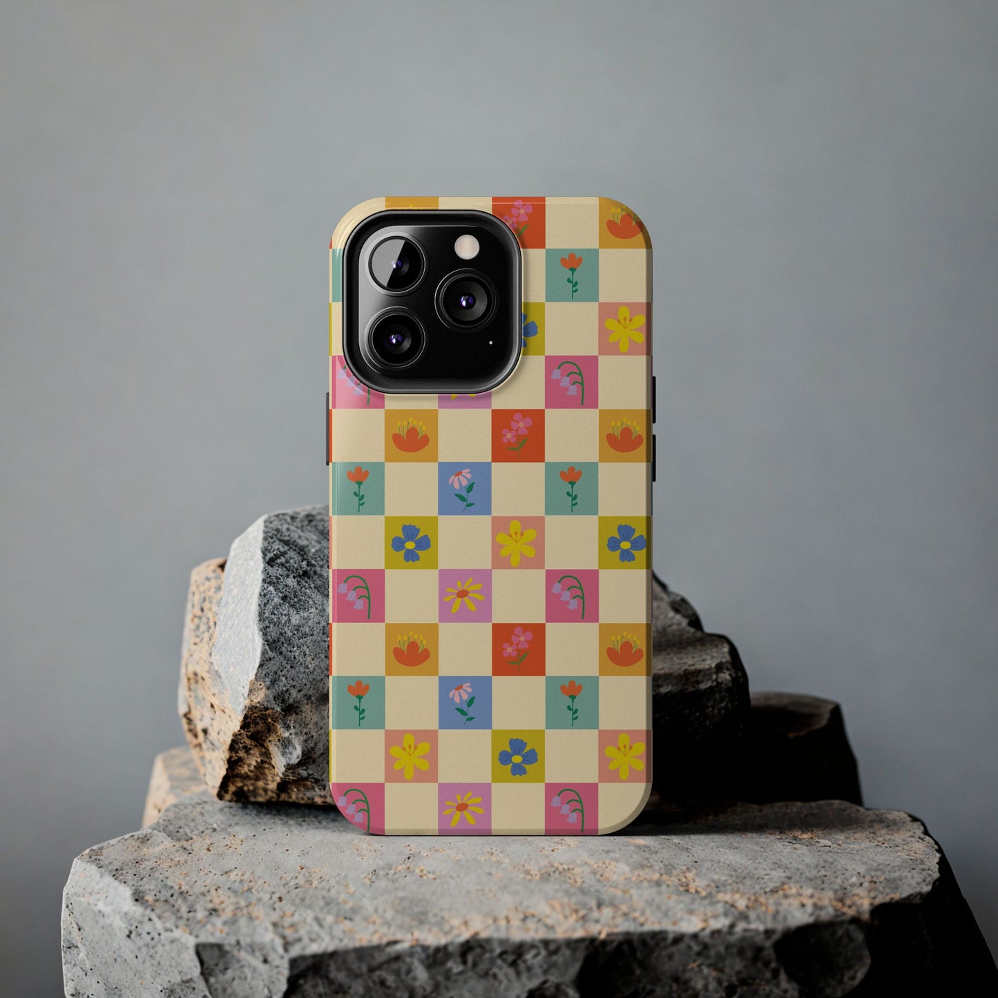 Tough Phone Cases - Flower Pattern