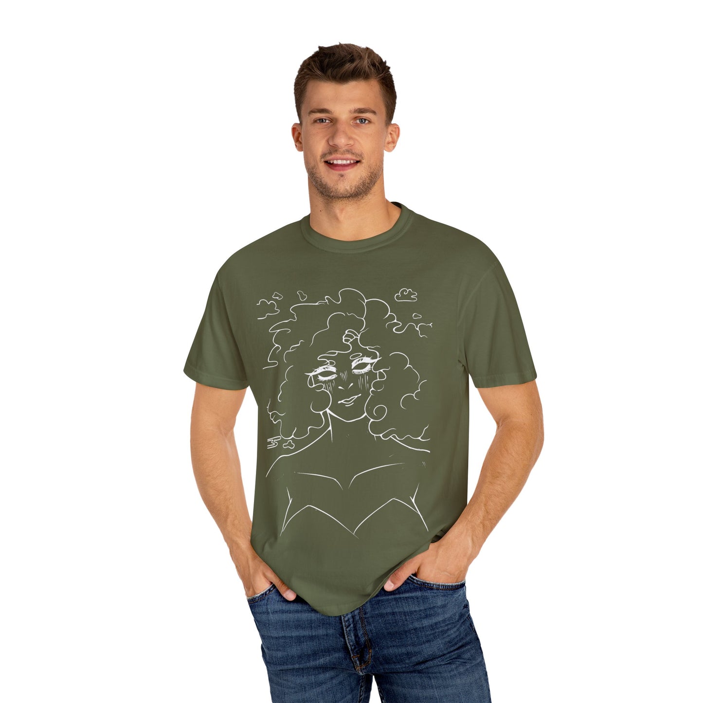 Copy of Copy of Unisex Garment-Dyed T-shirt - Air Girl