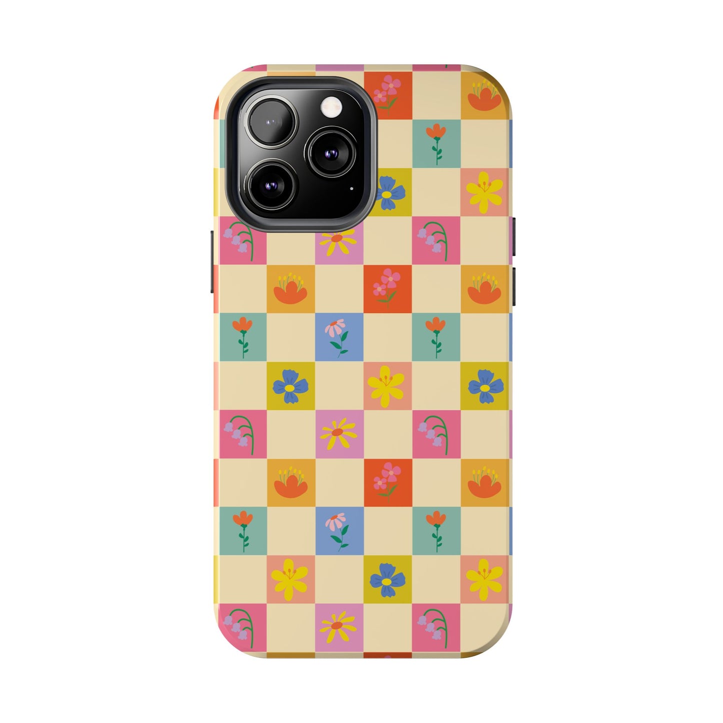 Tough Phone Cases - Flower Pattern