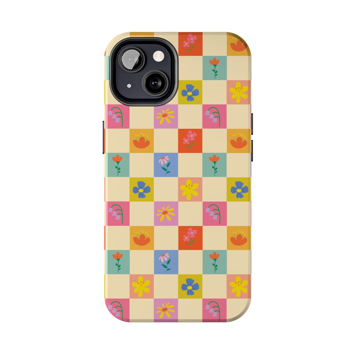 Tough Phone Cases - Flower Pattern