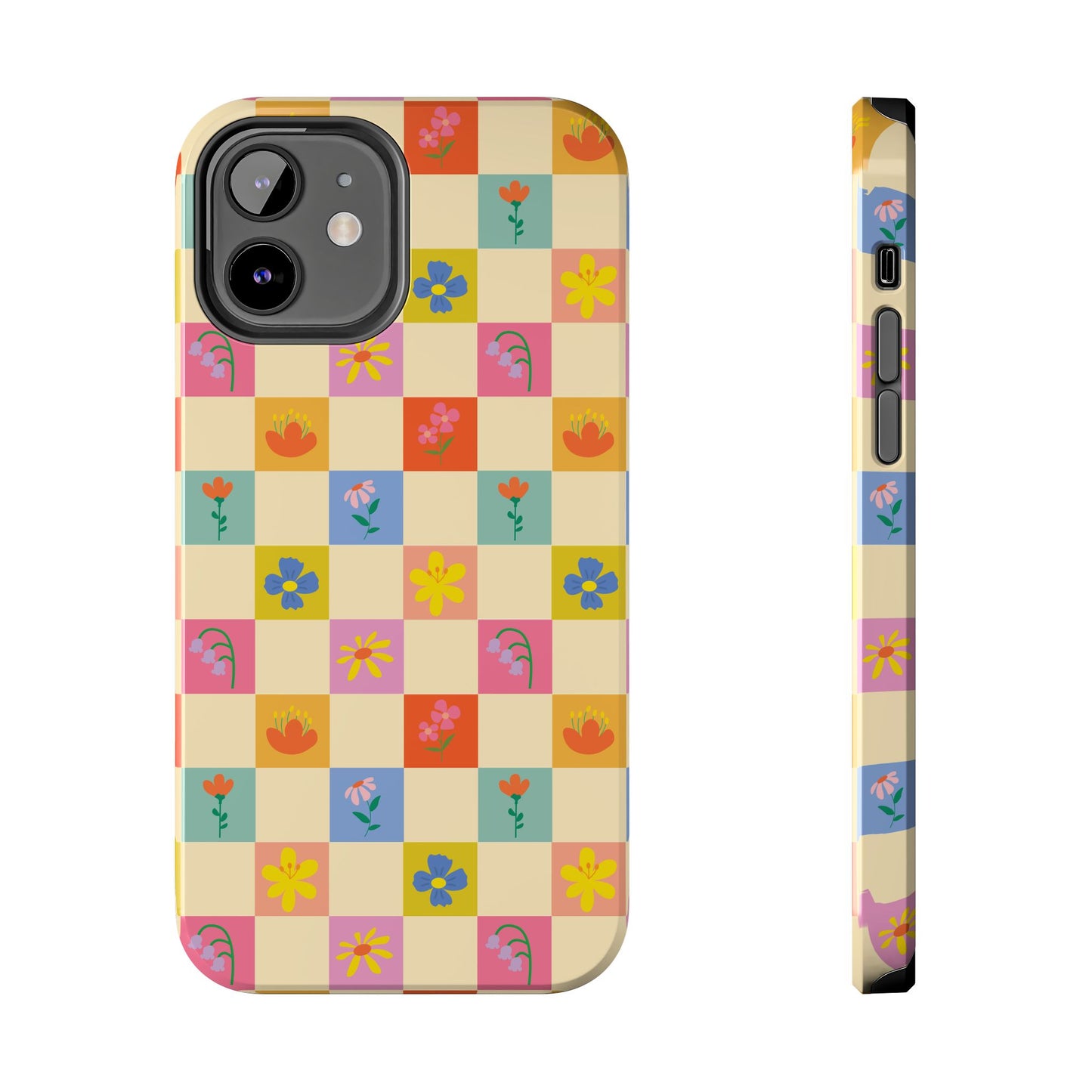 Tough Phone Cases - Flower Pattern