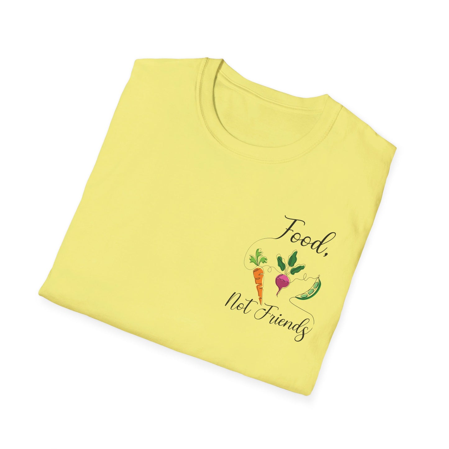 Unisex Softstyle T-Shirt - Vegan Design
