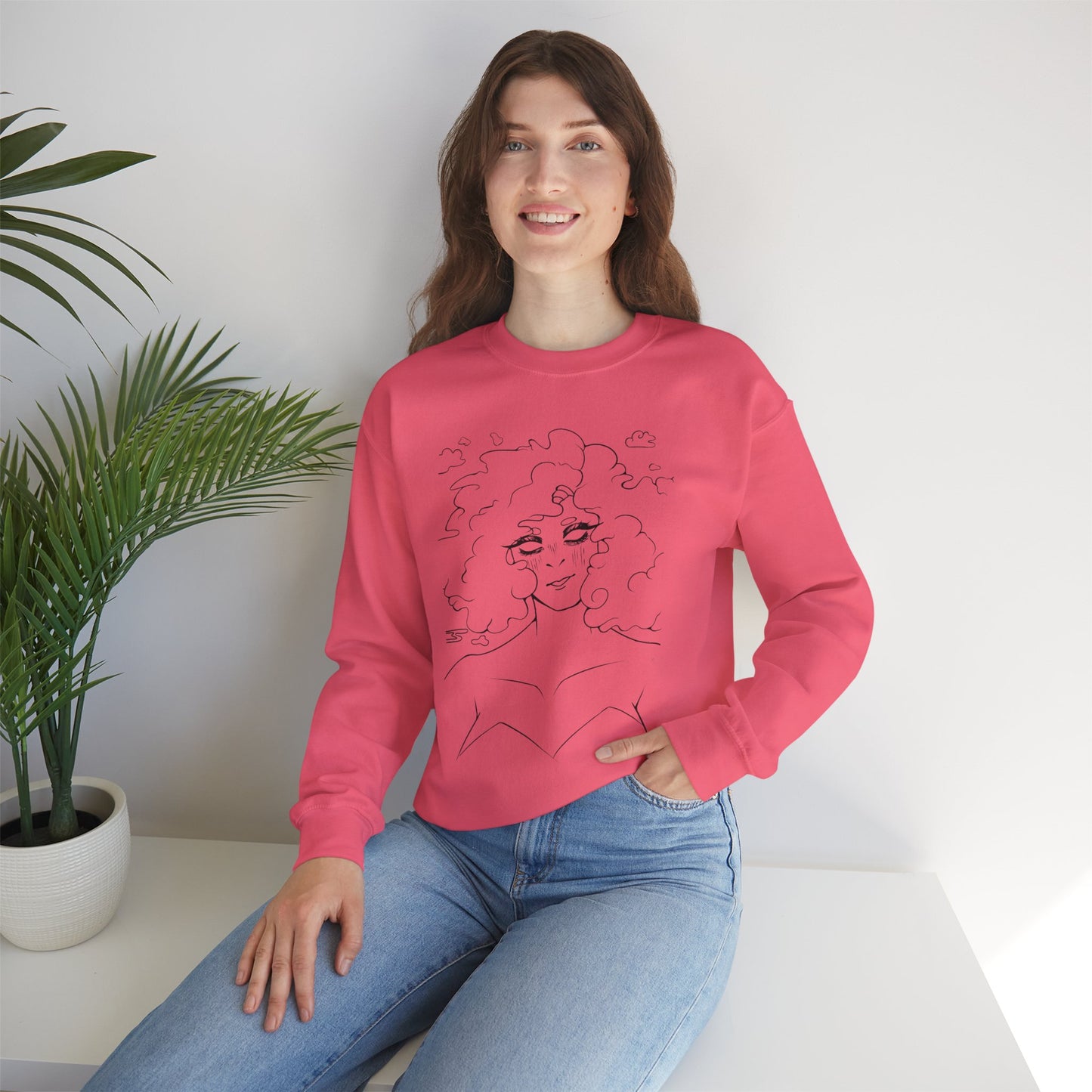 Copy of Unisex Heavy Blend™ Crewneck Sweatshirt - Air Girl
