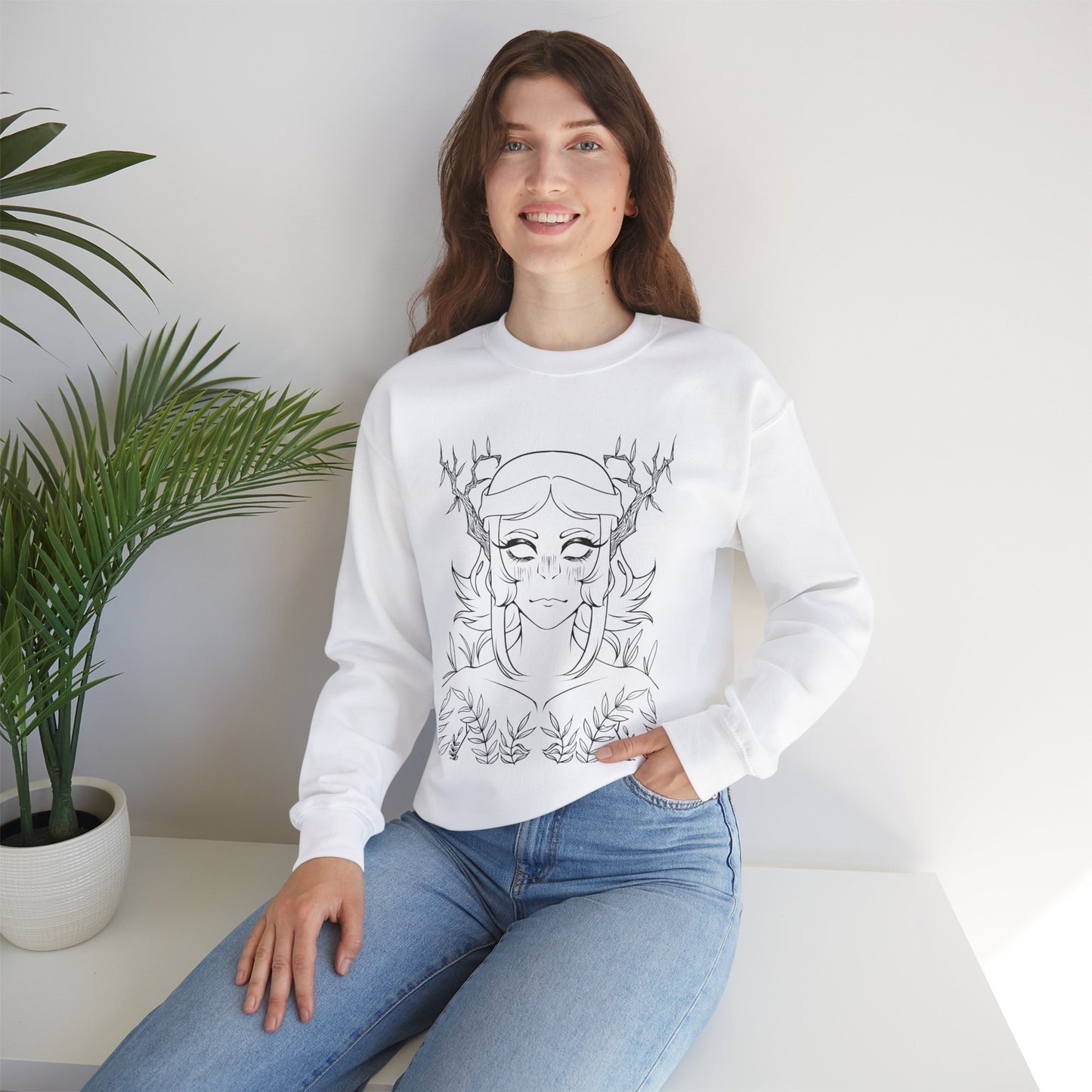 Copy of Unisex Heavy Blend™ Crewneck Sweatshirt - Earth Girl