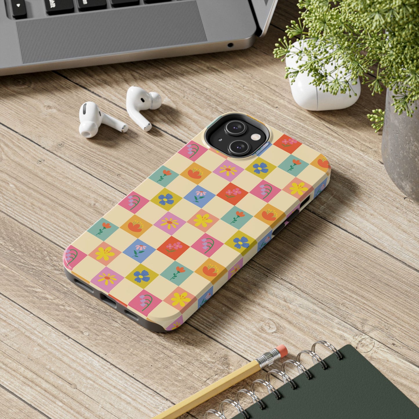 Tough Phone Cases - Flower Pattern