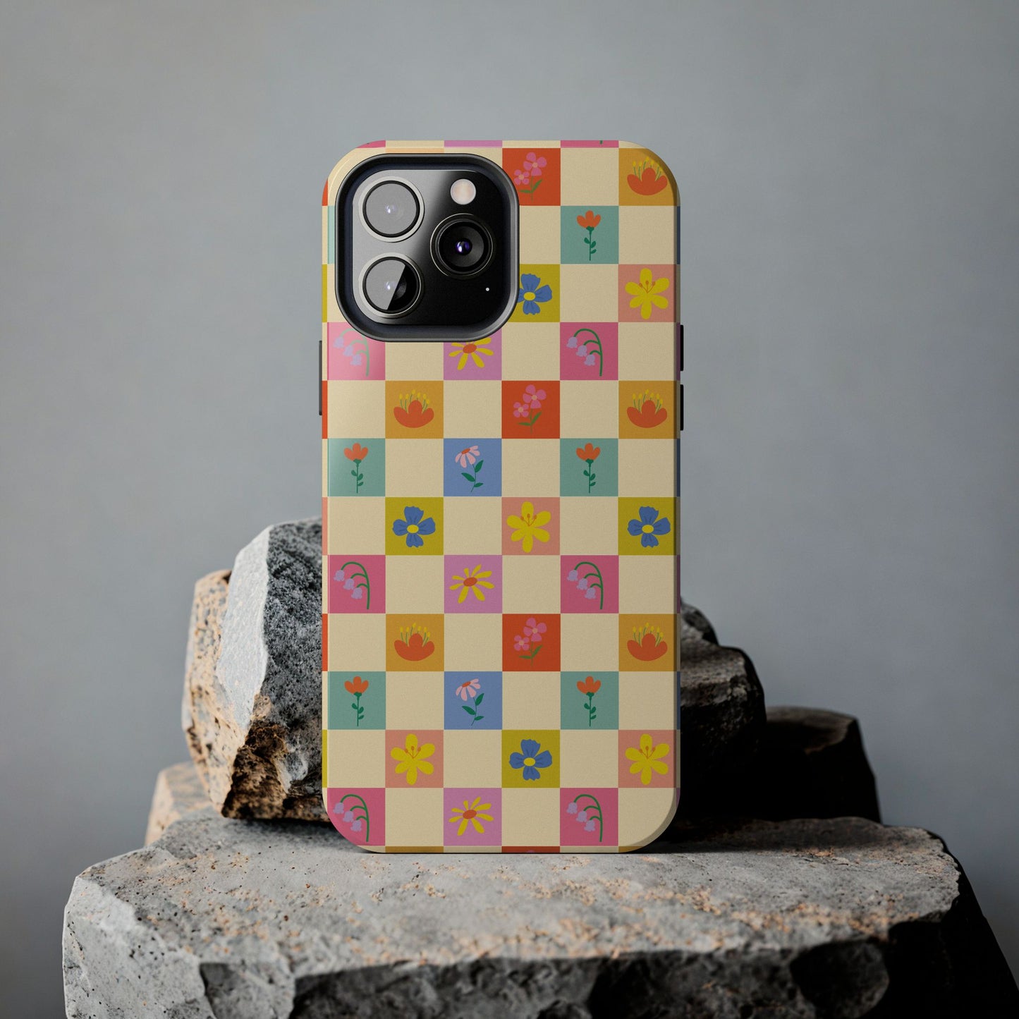 Tough Phone Cases - Flower Pattern