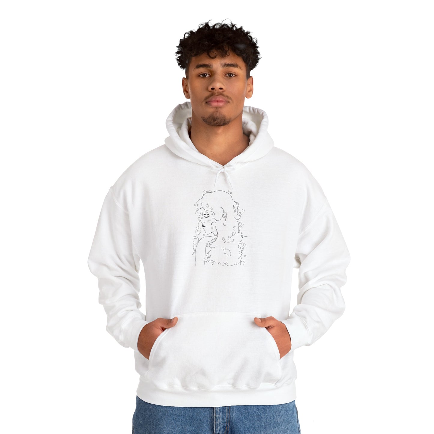 Unisex Heavy Blend™ Hooded Sweatshirt - Water Girl