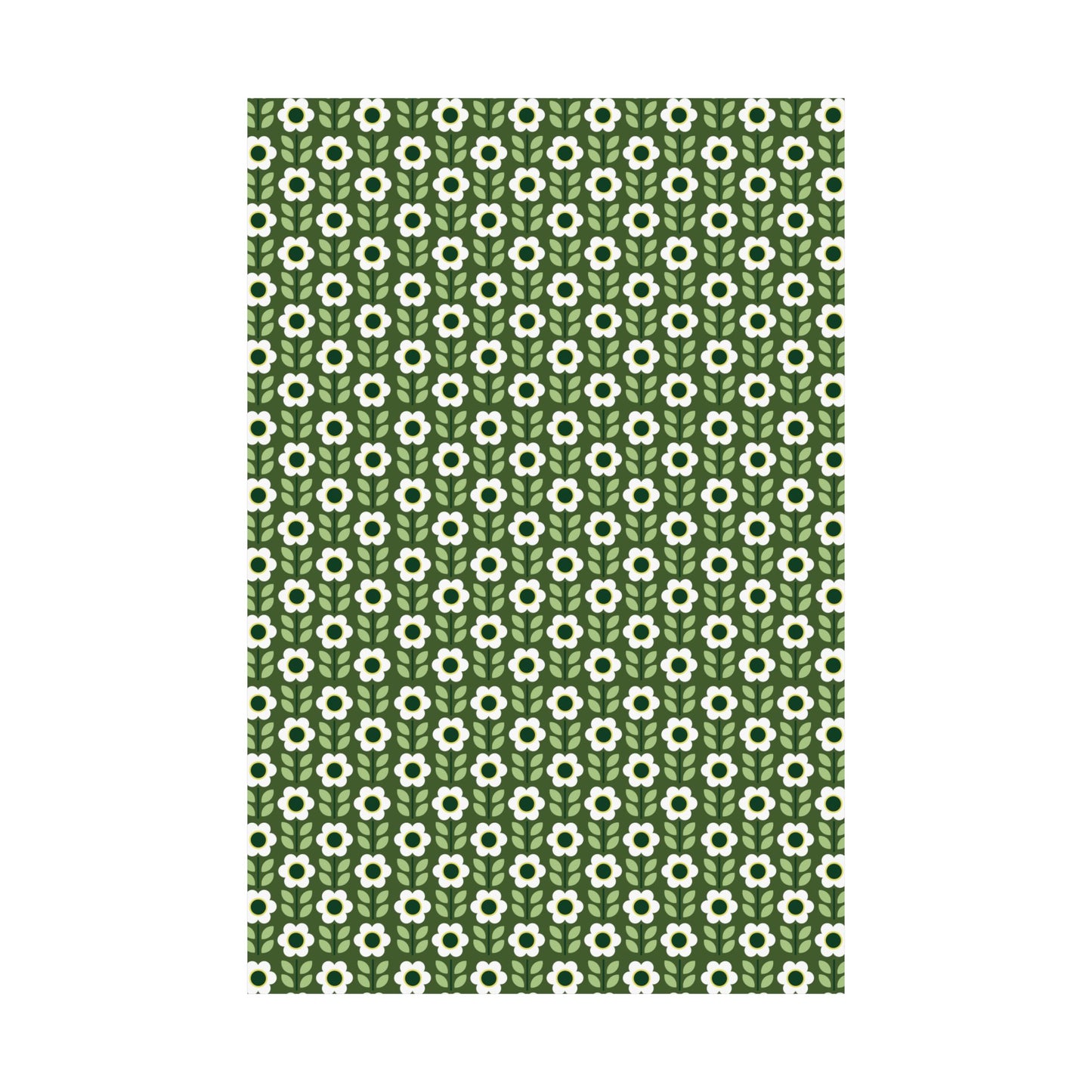 Matte Vertical Posters - Daisy Maze