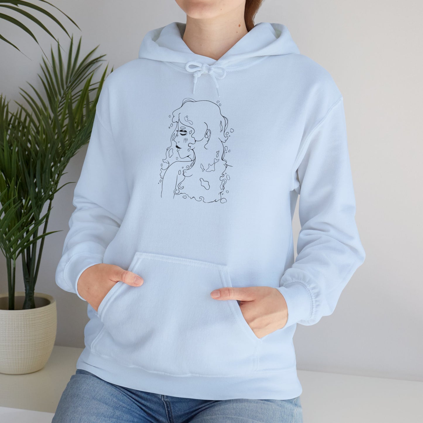 Unisex Heavy Blend™ Hooded Sweatshirt - Water Girl