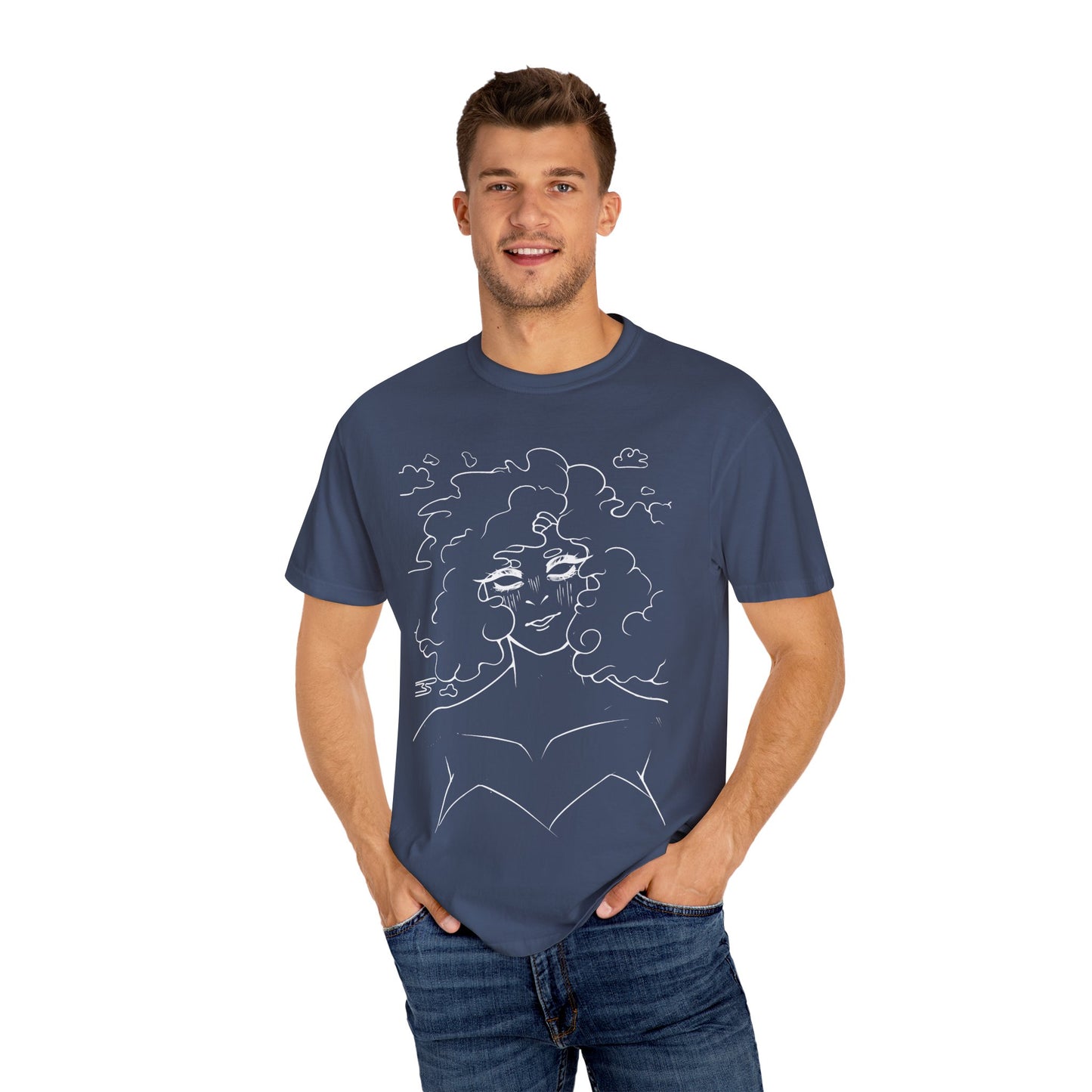 Copy of Copy of Unisex Garment-Dyed T-shirt - Air Girl