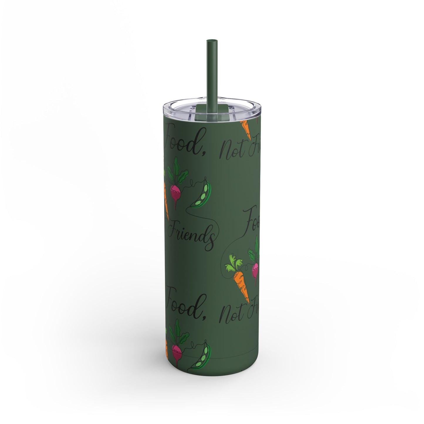 Maars Maker Skinny Matte Tumbler, 20oz - Vegan Design