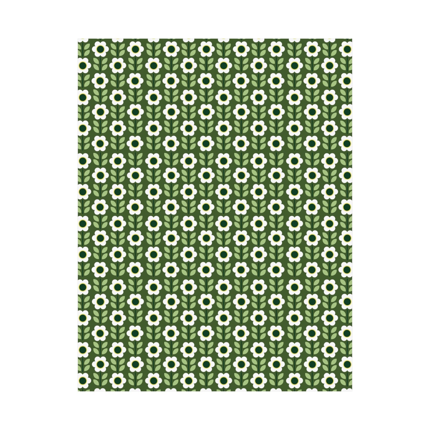 Matte Vertical Posters - Daisy Maze