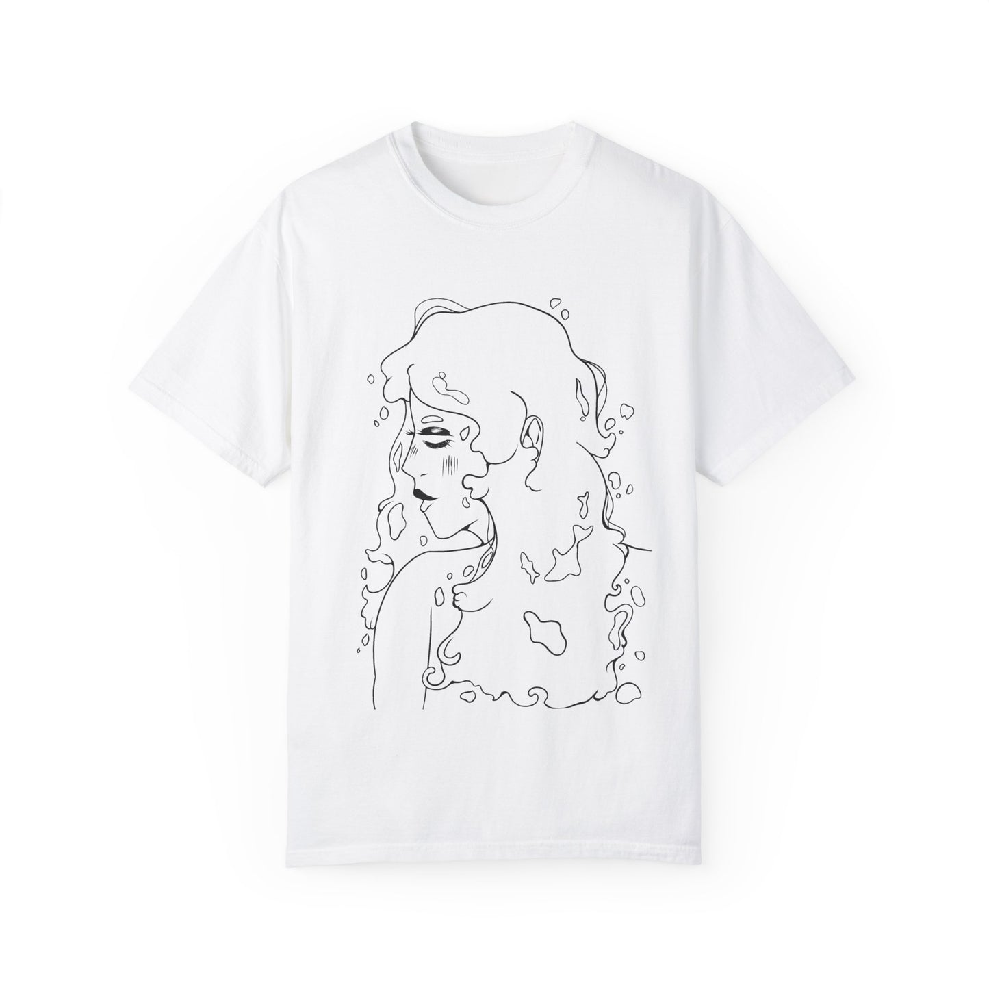 Unisex Garment-Dyed T-shirt - Water Girl