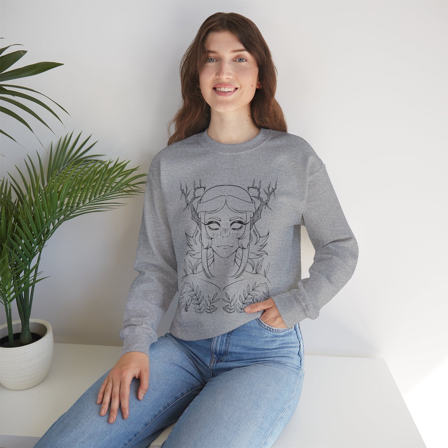 Copy of Unisex Heavy Blend™ Crewneck Sweatshirt - Earth Girl