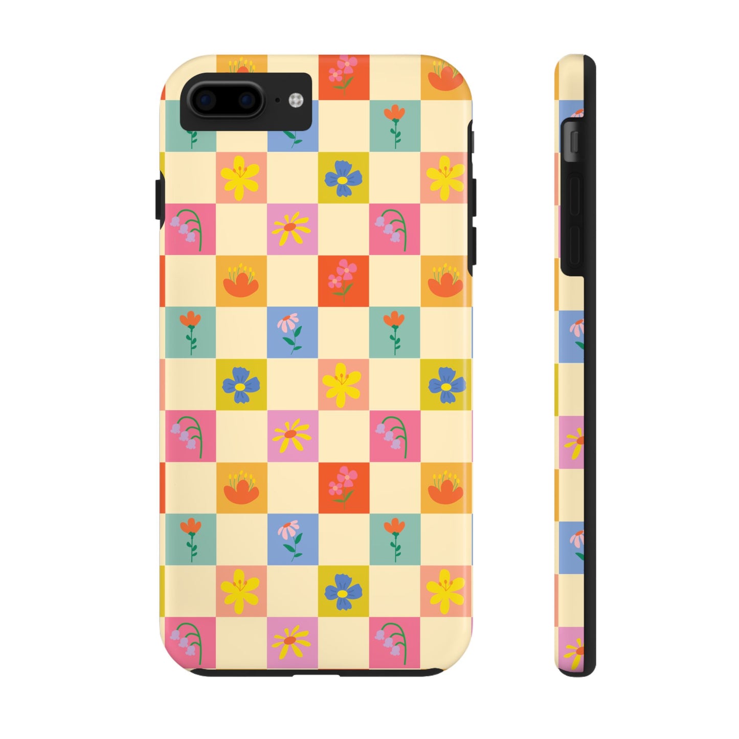 Tough Phone Cases - Flower Pattern