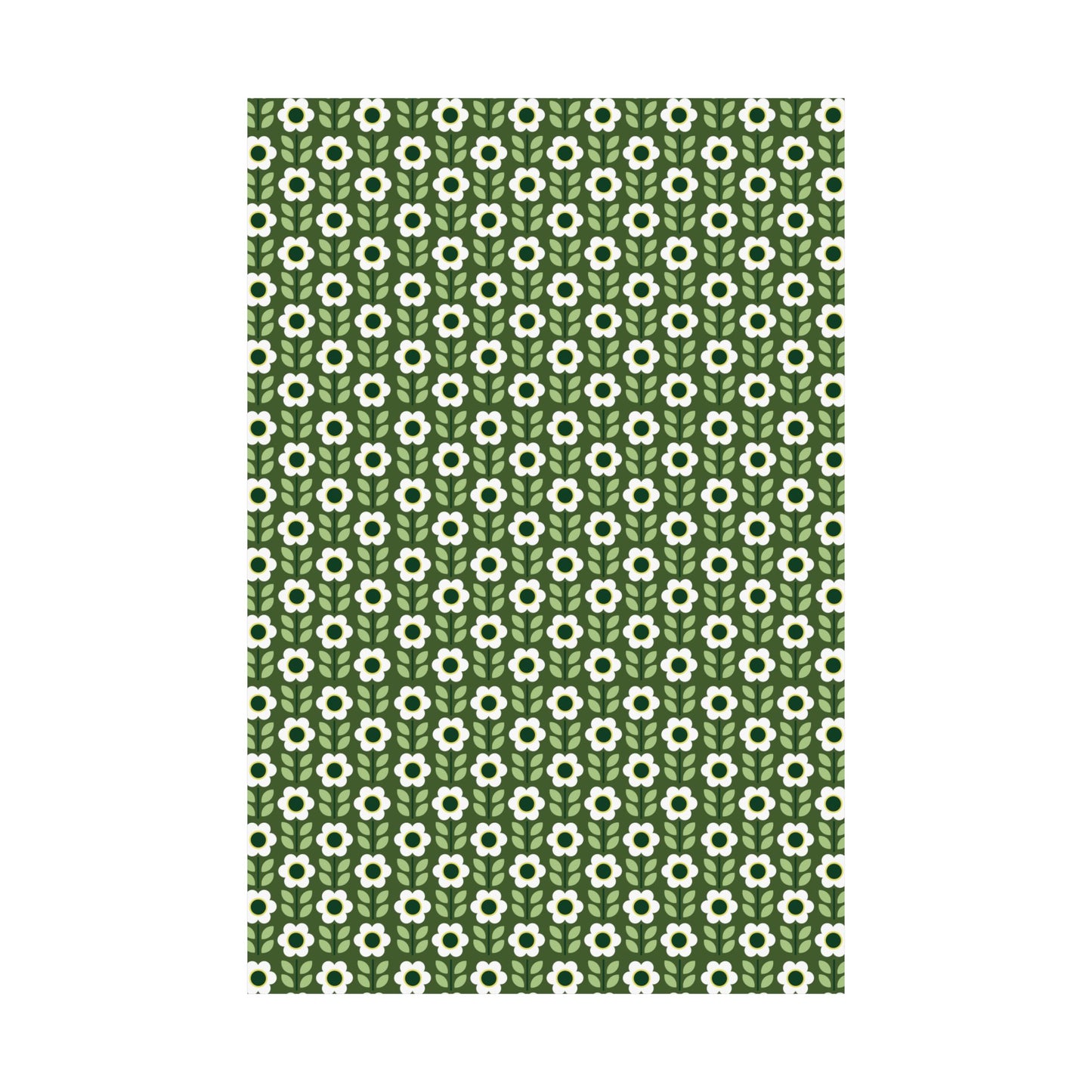 Matte Vertical Posters - Daisy Maze